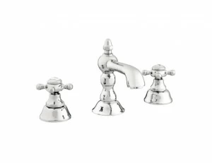 035001.000.62 Набор для раковины с тремя отверстиями Сатин никель