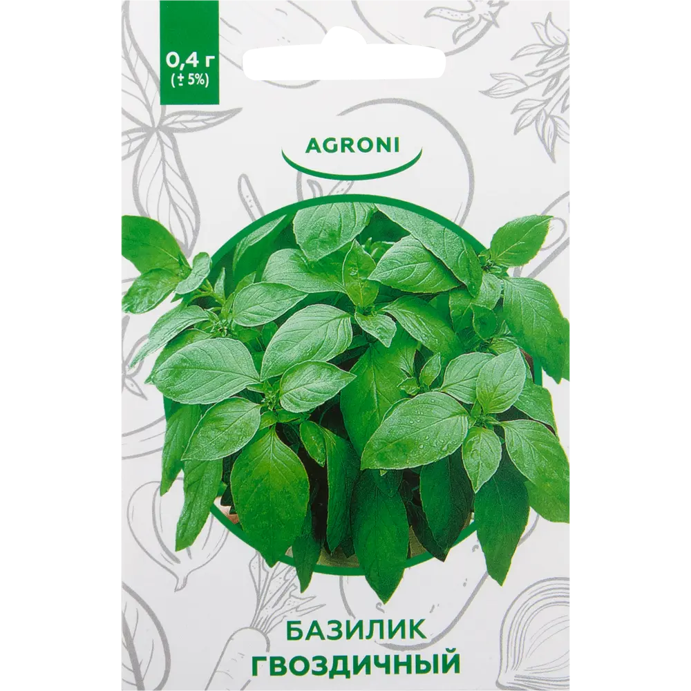 Семена Базилик «Гвоздичный» XS AGRONI STLM-2025229