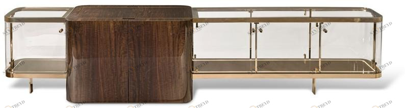 Visionnaire Буфет двусторонний из эвкалипта с распашными дверцами sun-id-1496208