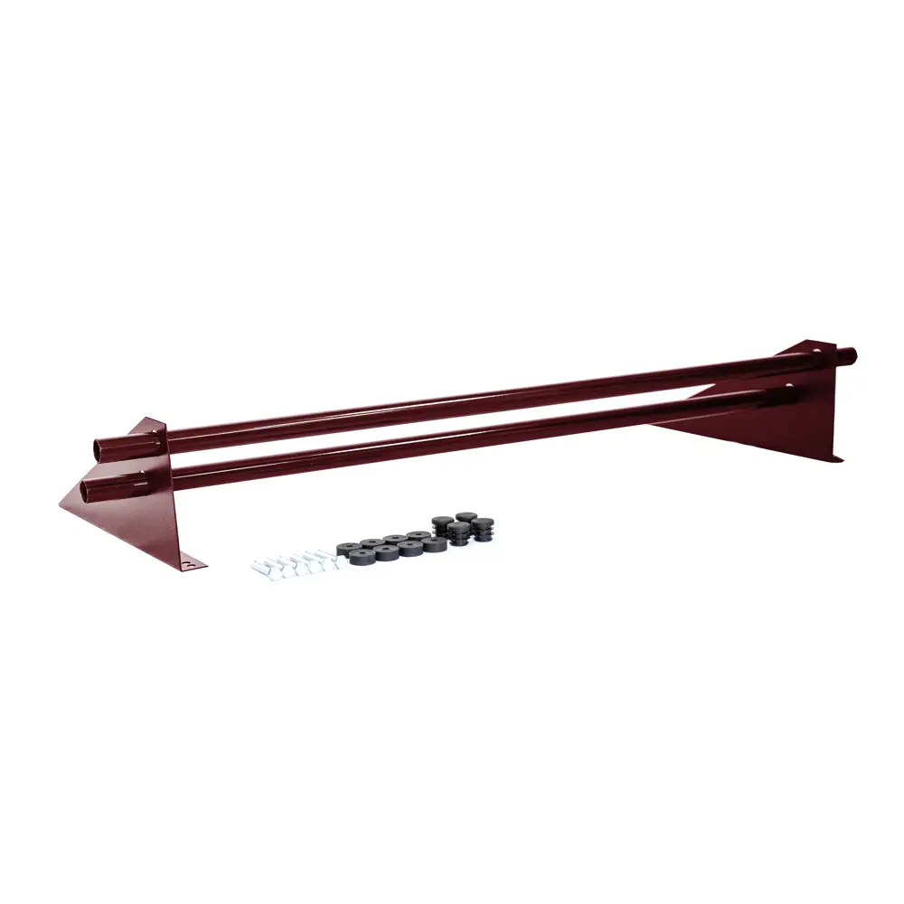 Снегозадержатель для металлической кровли трубчатый 1 м RAL 3005 красный OPTIMA STLM-2166092