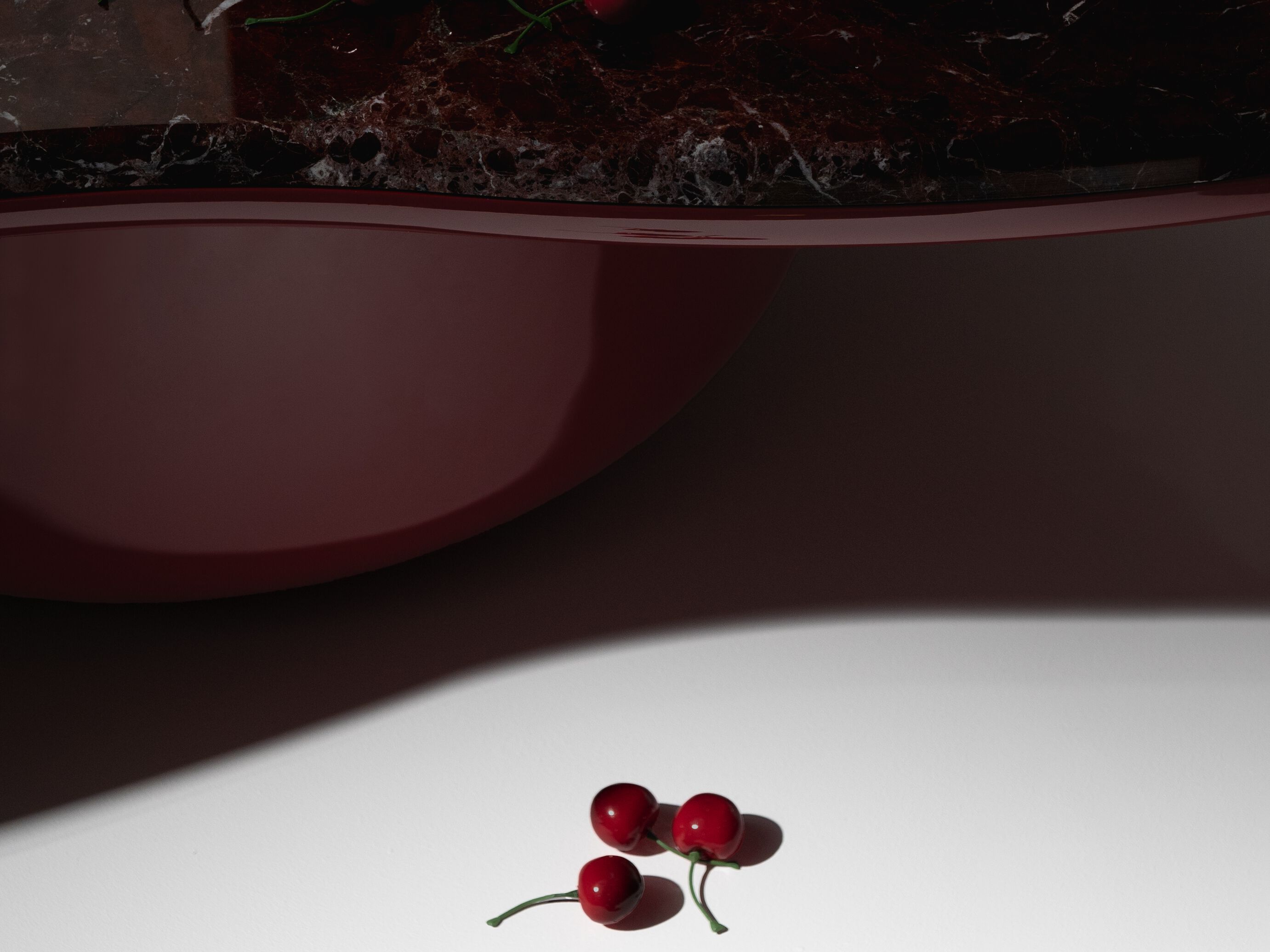 Низкий мраморный журнальный столик Secolo озера ARCH-00140027 - Вид №6