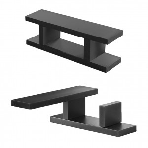 T104WF  Смеситель для раковины на 1 отверстиевылет 11,7 см поворотный излив ручка ограничитель потока воды до 5 л/мин при 3 бар подводка без донного клапана Fantini Rubinetti AK/25