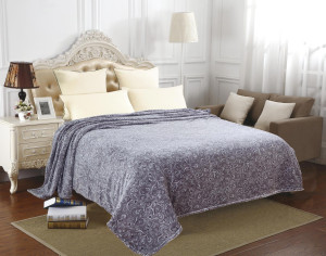 90347484 Плед 778Вид48, 200x150 см, флис, цвет сиреневый туман Style STLM-0194966 ЭЛЬФ