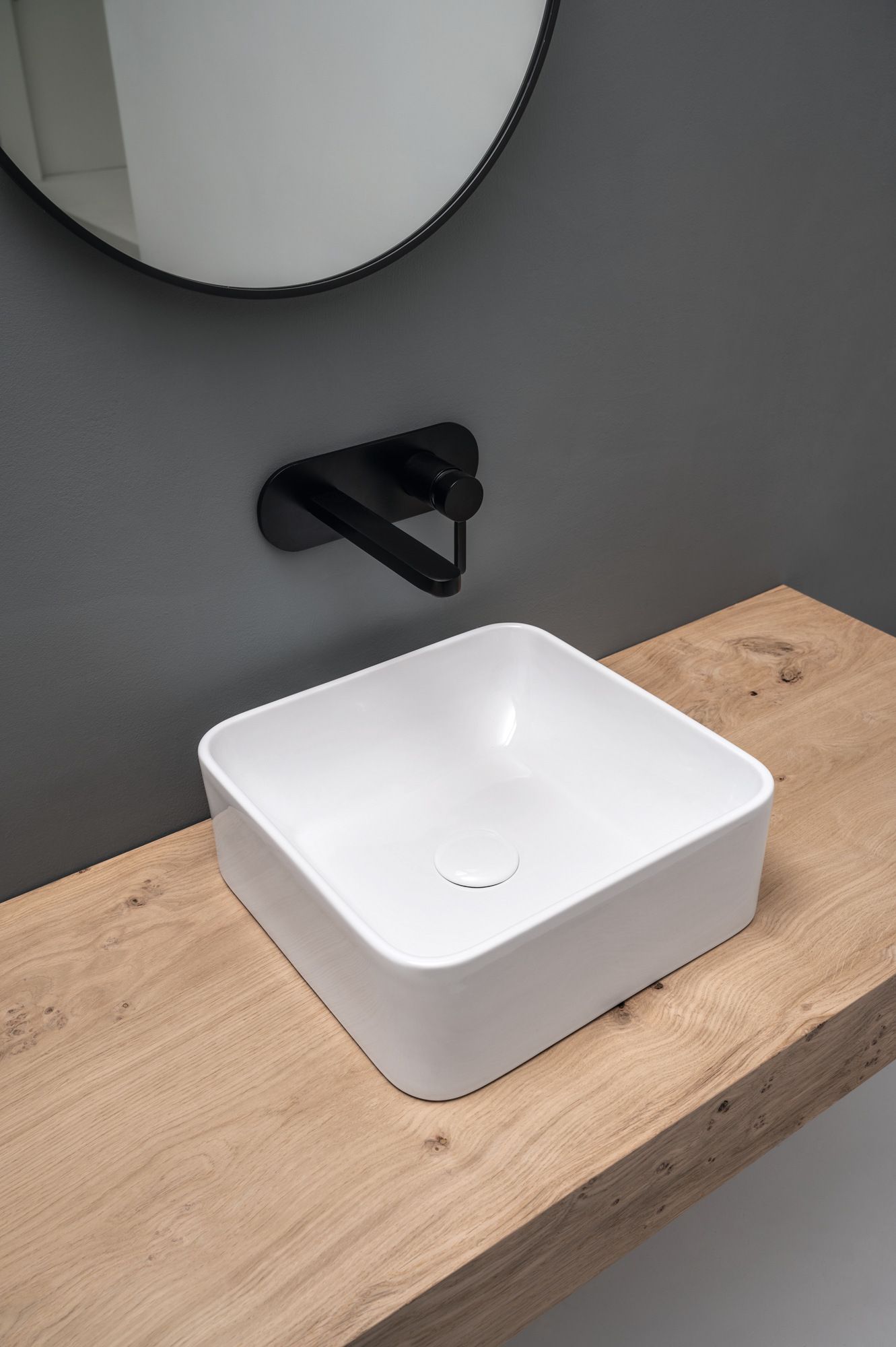 Керамическая квадратная столешница для мытья рук Axa Prisma Sink Bowl Normal ARCH-00046435 - Вид №1