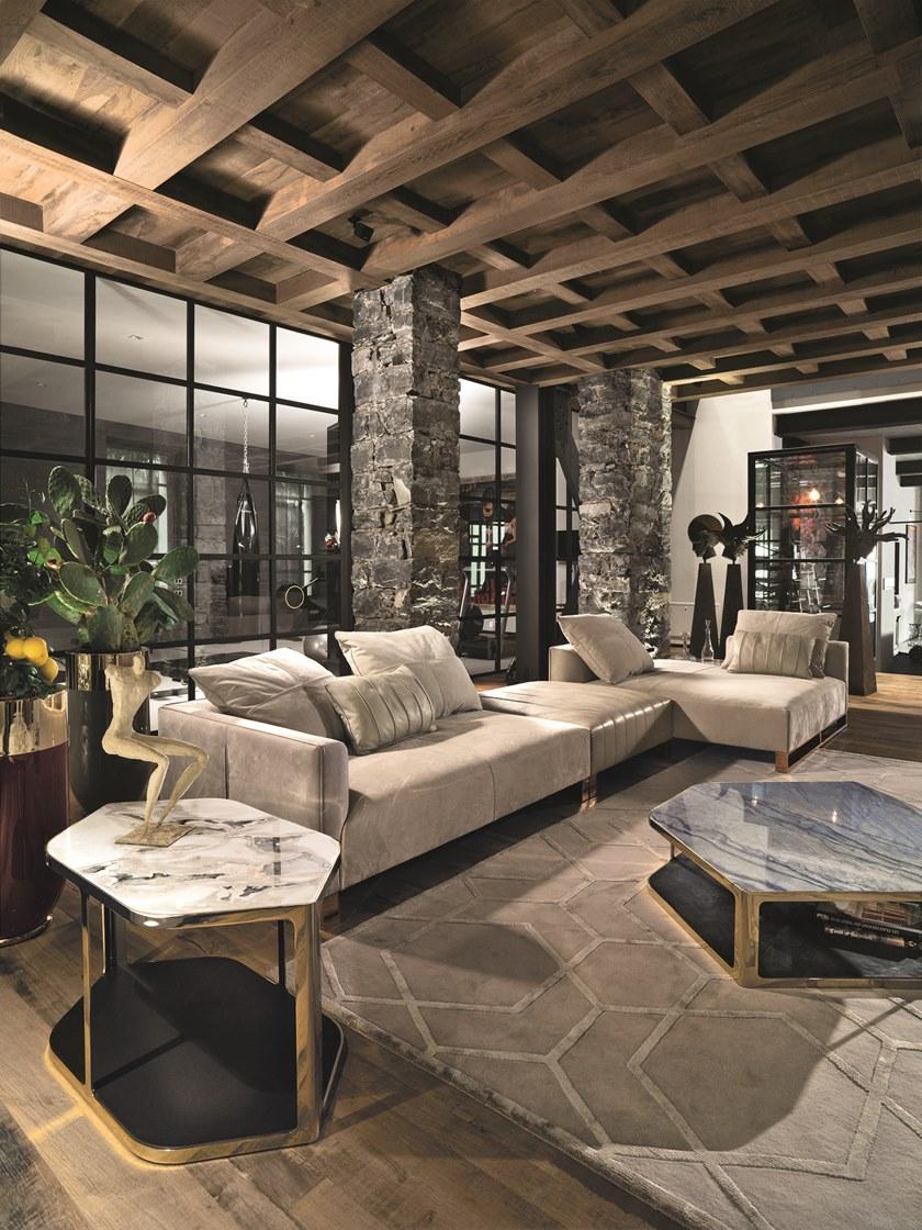 Longhi Стол высокий шестиугольный Loveluxe 2018 – illusion collection Y 698 - Вид №3