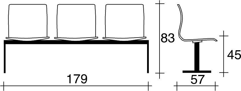 TALIN Сиденье на балке перекрытия из фанеры Webwood sun-id-1383060 - Вид №1