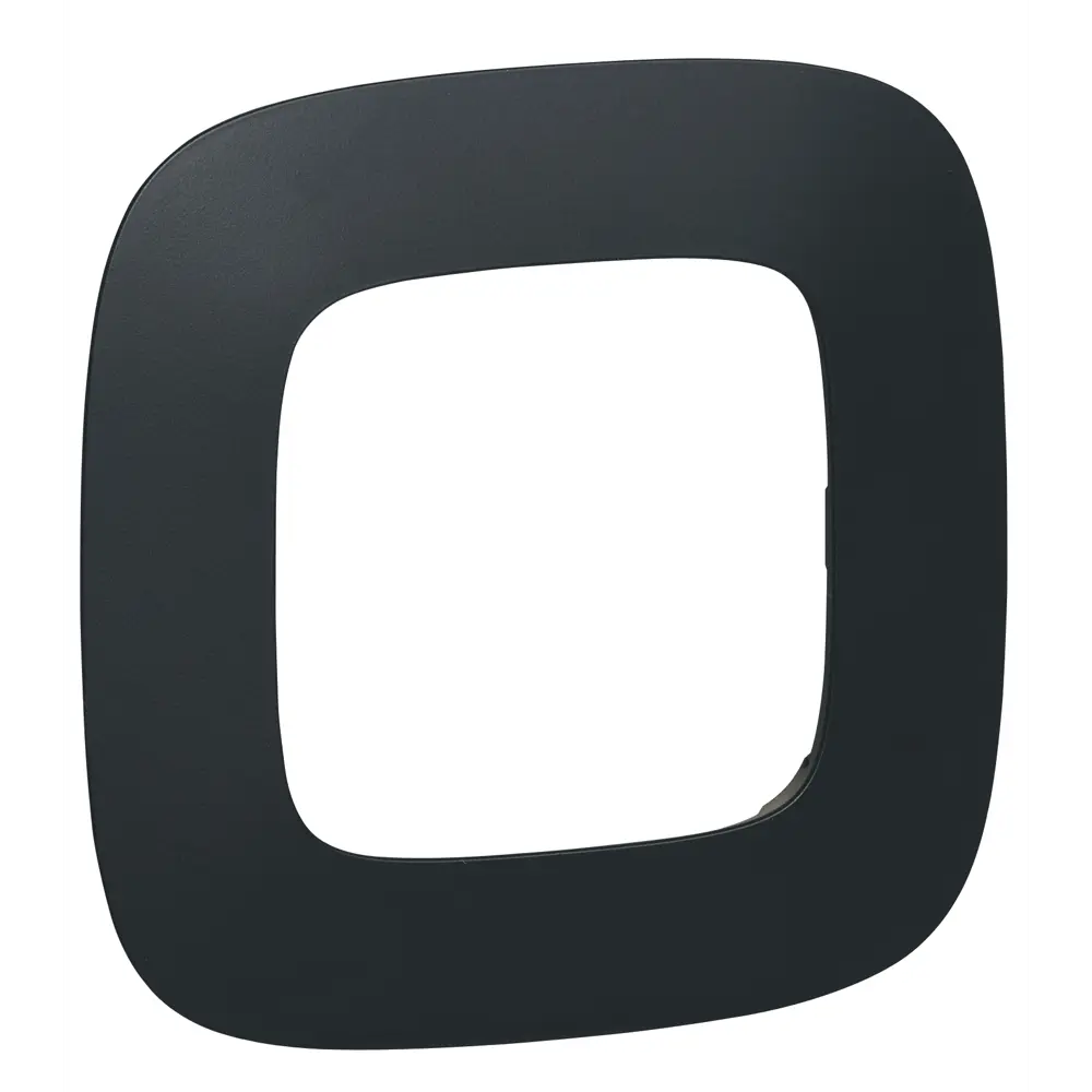 Рамка Legrand VLN-A 1 пост матовая черная Valena Allure STLM-2000559 - Вид №1