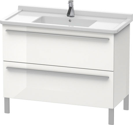 XL653705353 X-Large Тумбочка напольная Каштан темный, декор Duravit - Вид №2