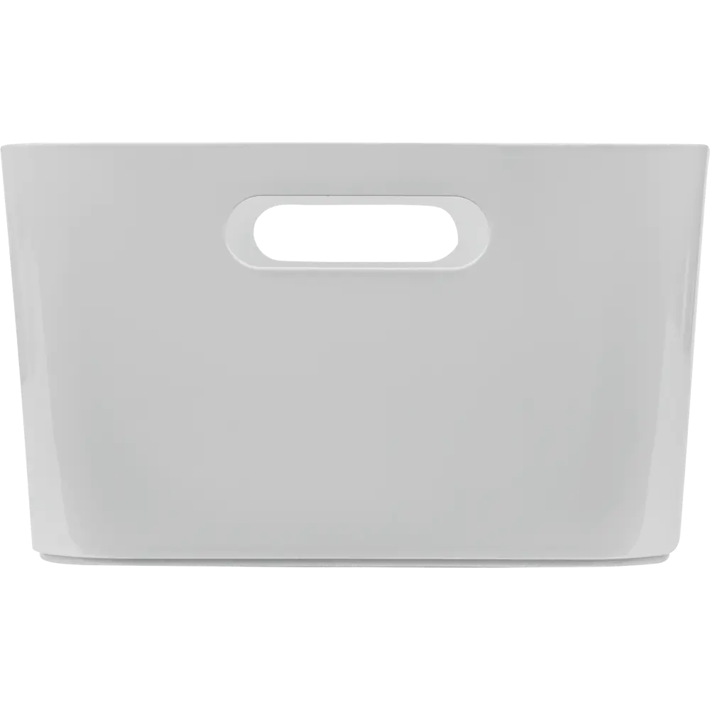 Комплект корзин Scandi 34x14x24 см пластик без крышки цвет белый 3 шт БЫТПЛАСТ Эконова STLM-2126348 - Вид №7