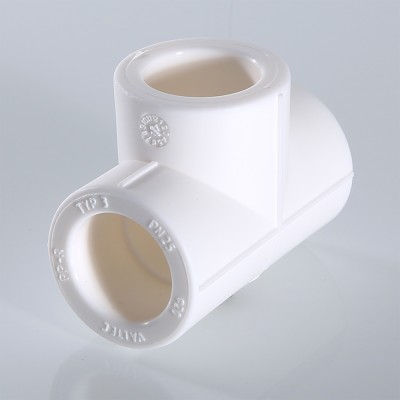 VTp.731.0.020 Фитинг полипропиленовый – тройник Valtec 20 мм  - Вид №3