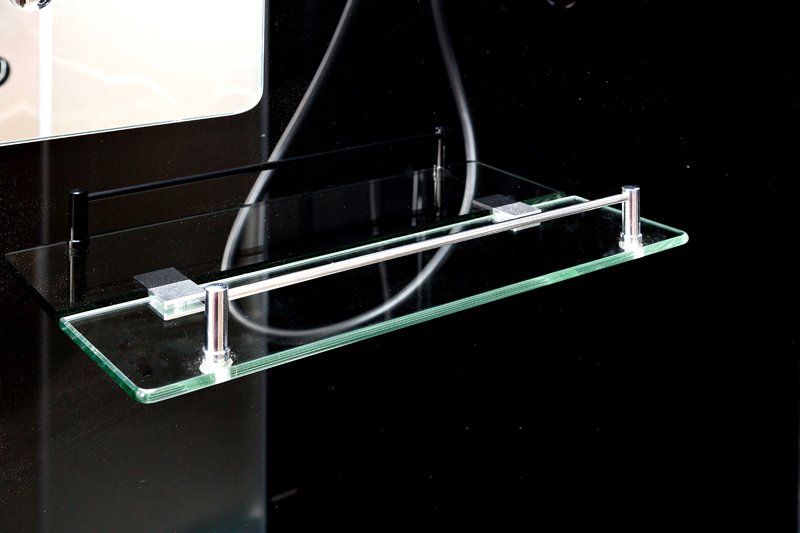 D08S+ эл. Душевая кабина DETO Серия D B90S BLACK - Вид №5