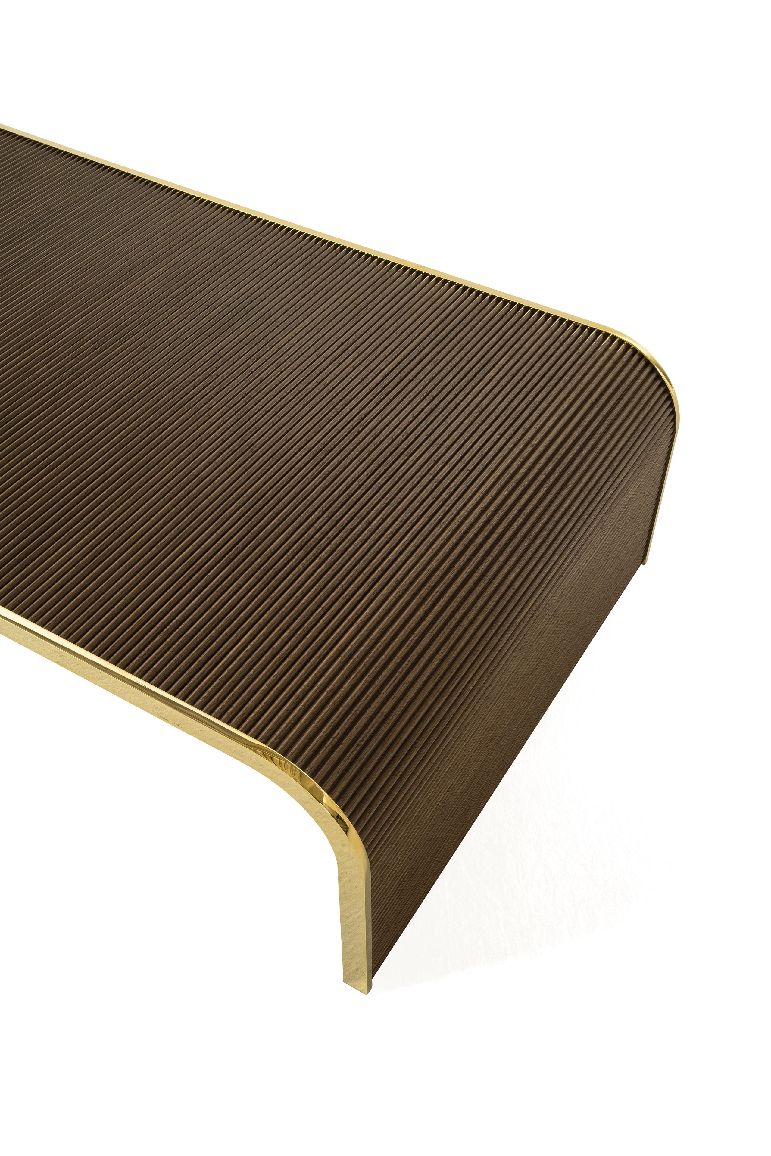 Низкий прямоугольный журнальный столик из фанеры ETRO Home Interiors Танжер ARCH-00081530 - Вид №7