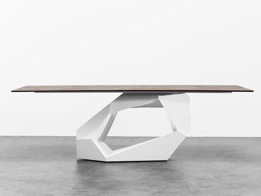 Liu Jo Living Collection Прямоугольный стол Urban fan Raw - Вид №1