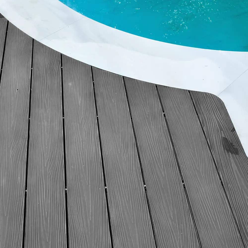 Santreyd Decking Smart - террасная доска ДПК серого цвета с 3D-текстурой дерева 89365687 STLM-1330626 - Вид №8