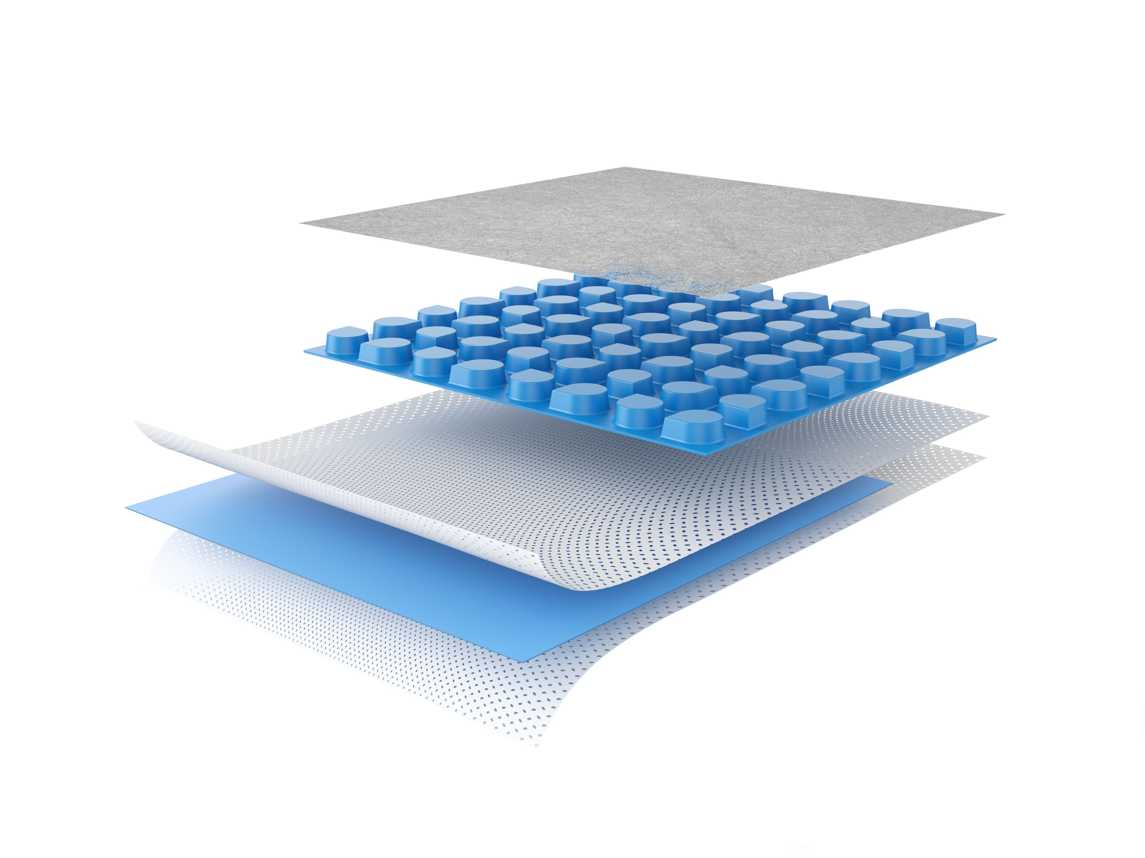 Гидроизоляционные и дренажные мембраны для напольных покрытий PROGRESS PROFILES Prodeso ARCH-00131527