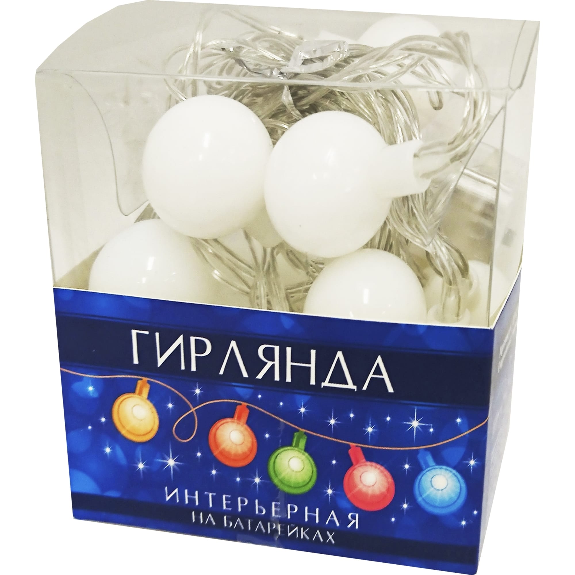 82839207 Электрогирлянда комнатная «Нить» 3 м 20 LED мультисвет на батарейках Santreyd  - Вид №2