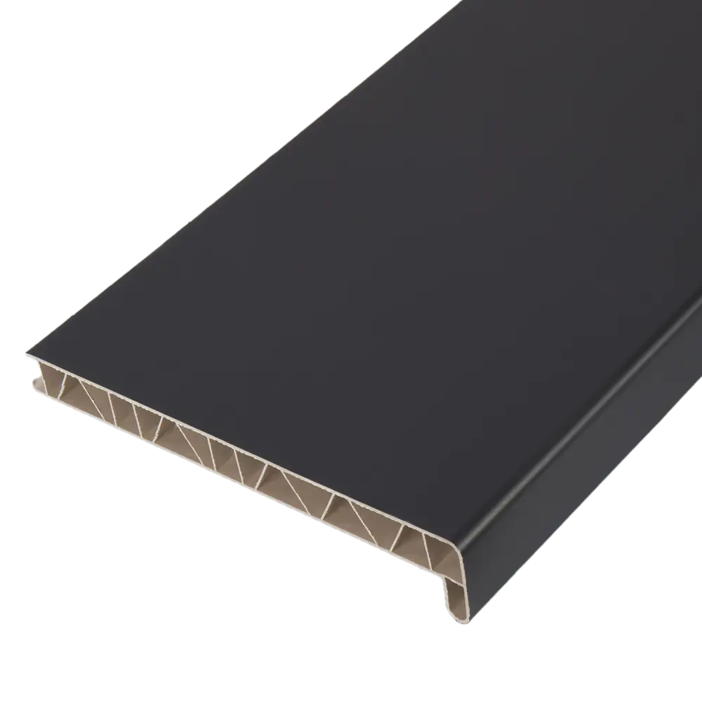 Подоконник ПВХ Santreyd 2000x300 мм цвет антрацит 89380125 STLM-1359157