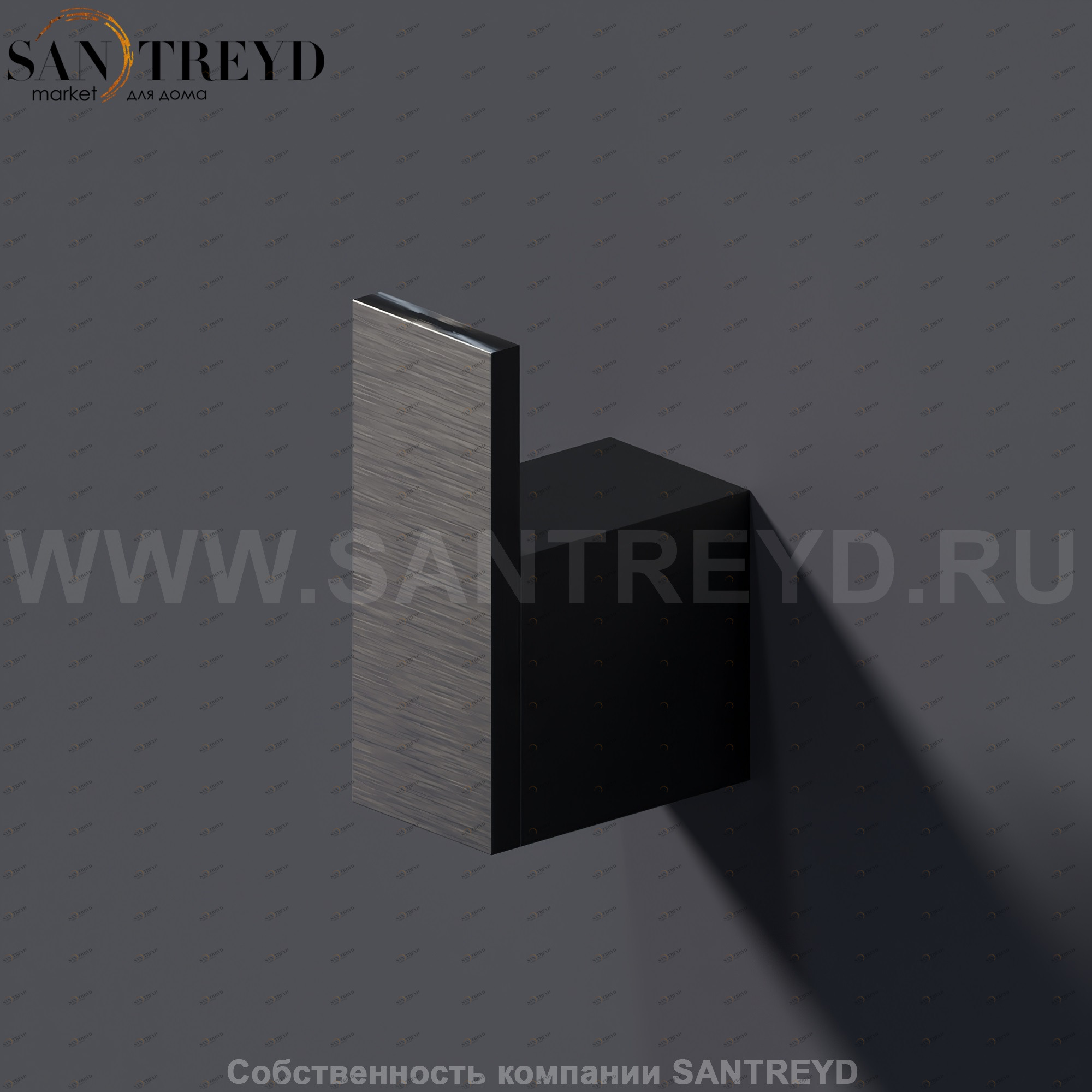 Agape SEN Крючок для одежды черный ASEN0974N