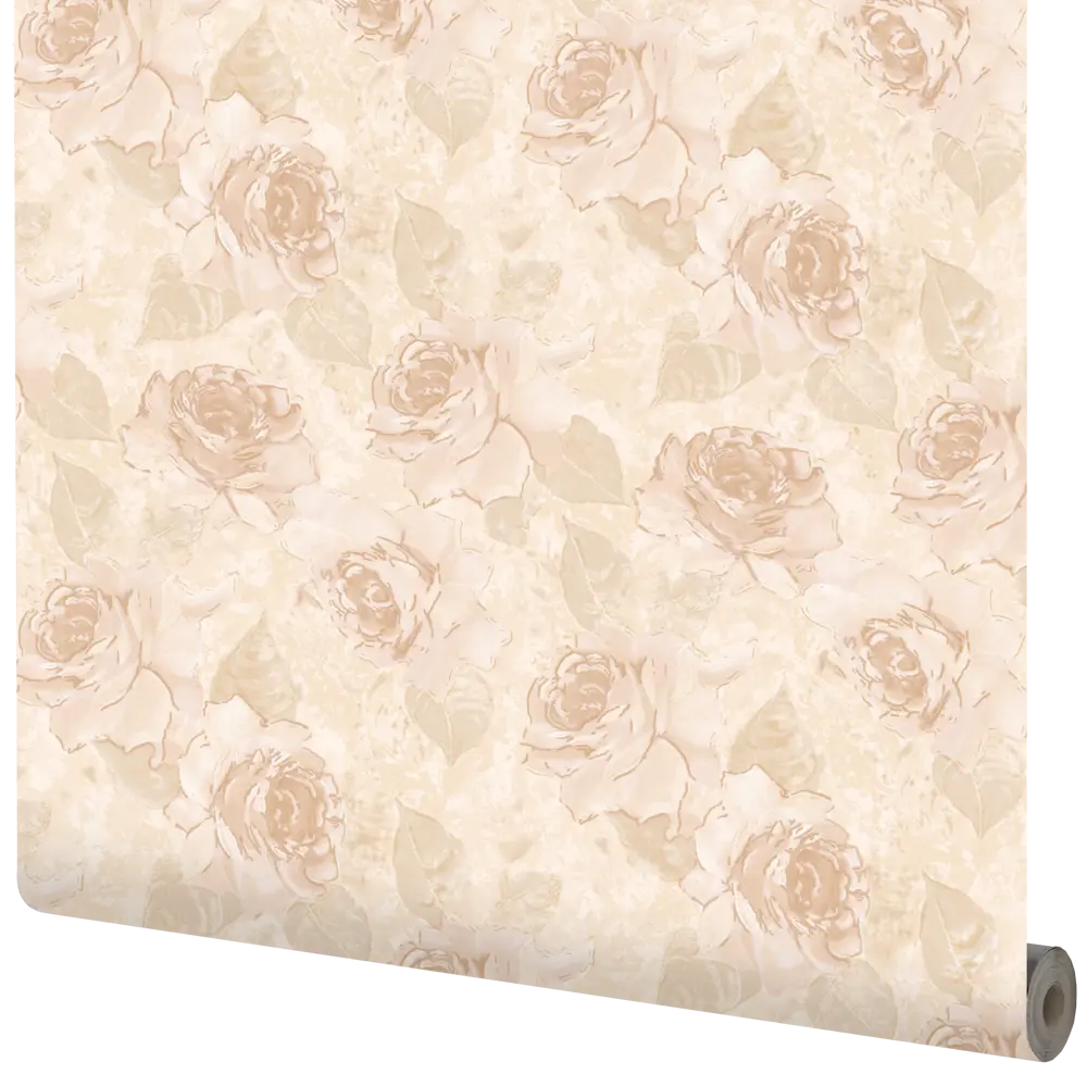 Обои флизелиновые Розы бежевые 0.53 м 70105-220 Santreyd STLM-2120413