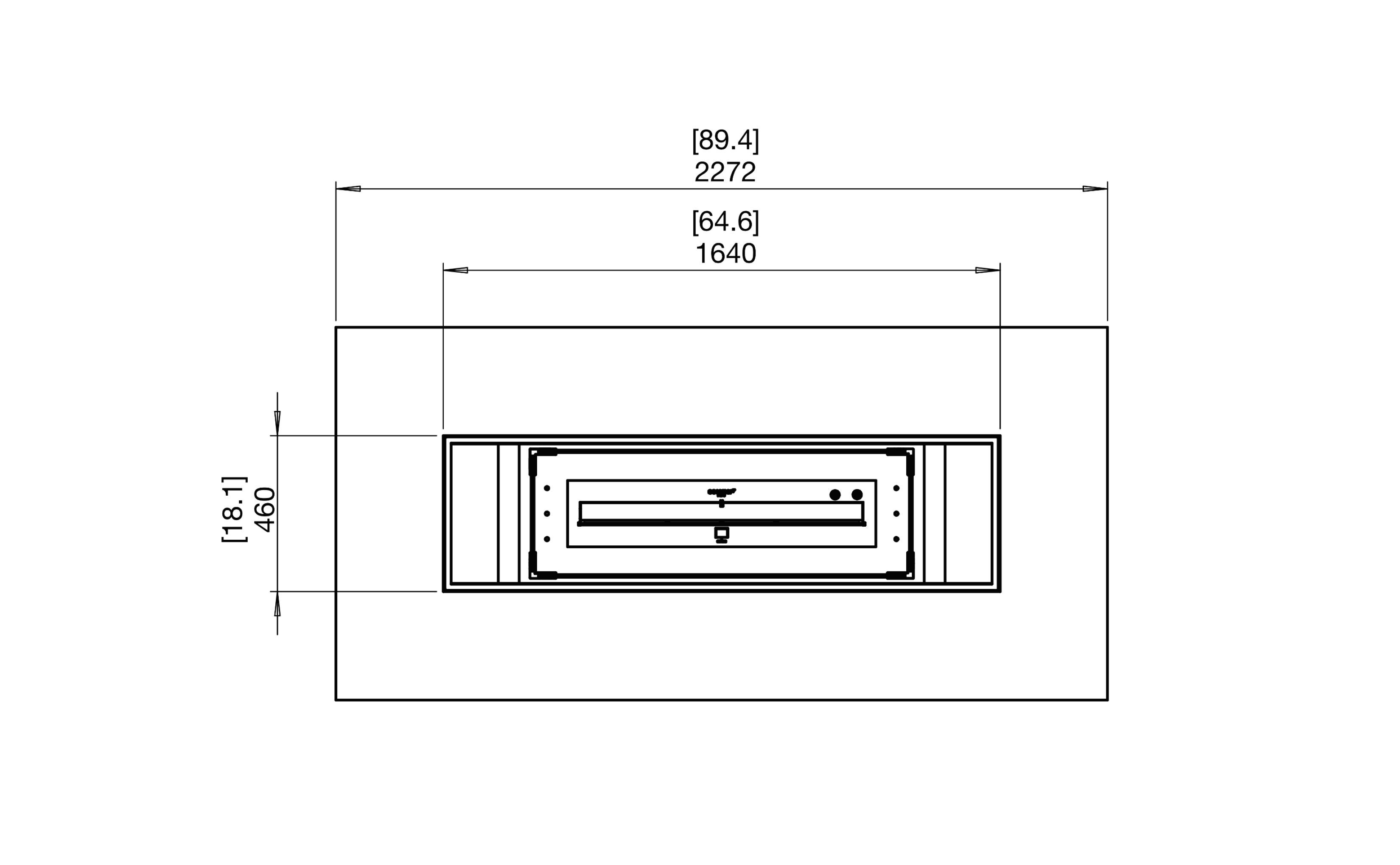 Отдельно стоящий камин на биоэтаноле или газе EcoSmart Fire Каминные столы ARCH-00149629 - Вид №4