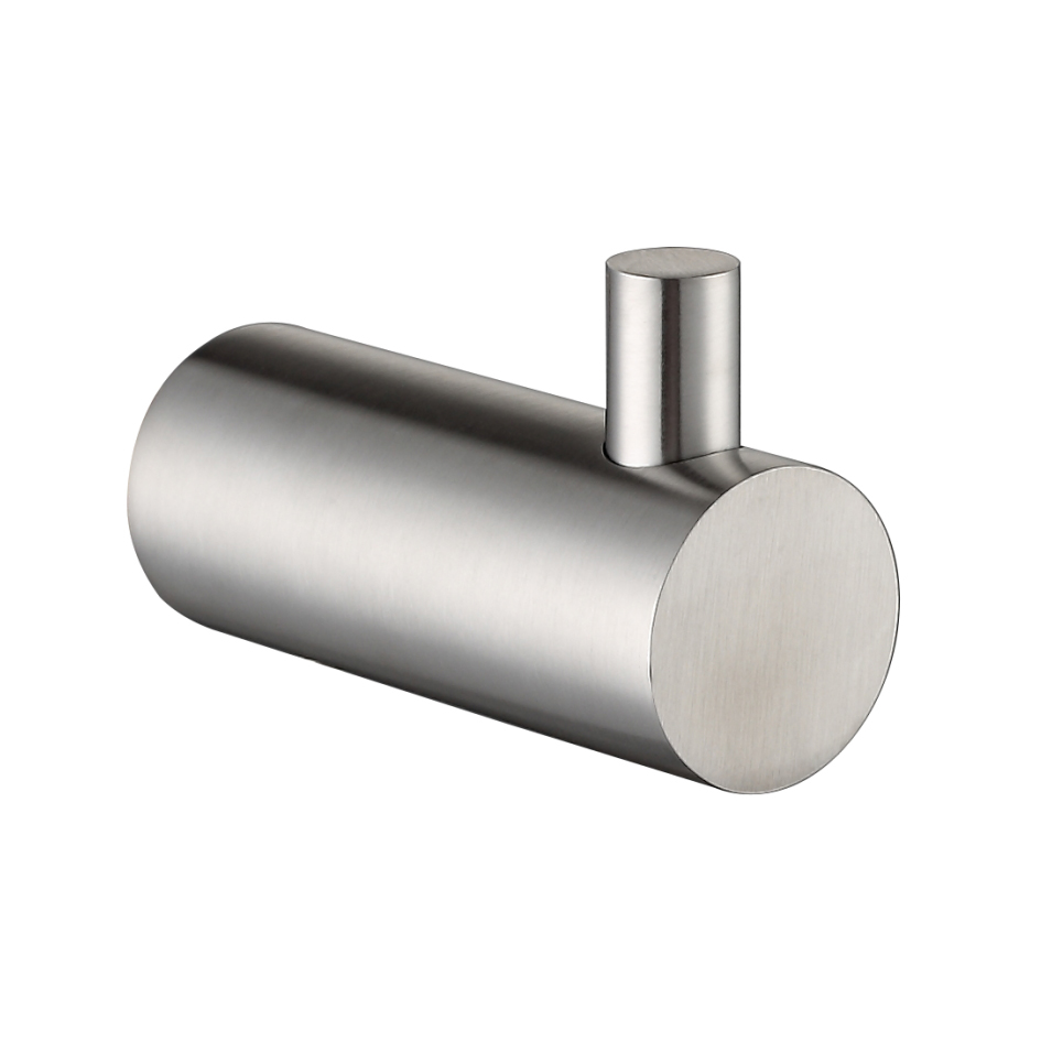 Крючок одинарный MELANA сатин хром MLN-865008 865 серия