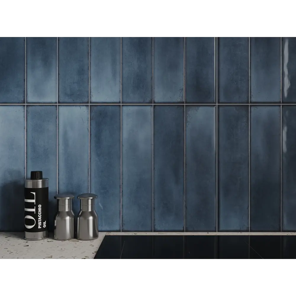 Настенная плитка KREAFORTA Cascada 29.8x59.8 1.425м цвет синий STLM-2059310 - Вид №9