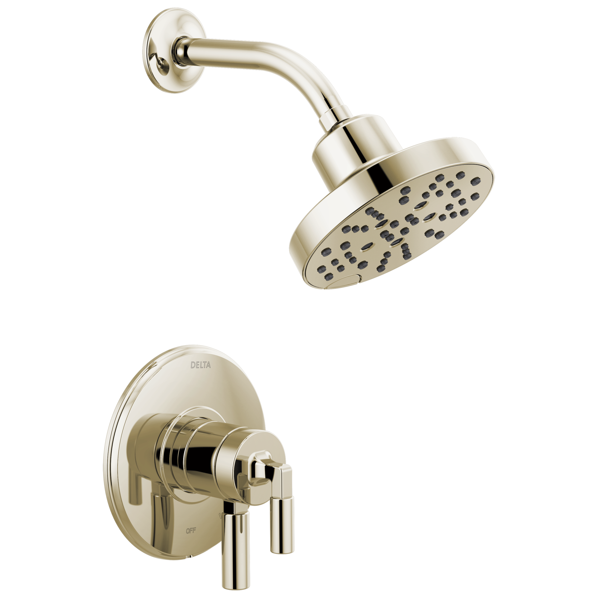 T17248-PN Накладка для душа Monitor® 17 серии H2Okinetic® Delta Faucet Bowery Полированный никель