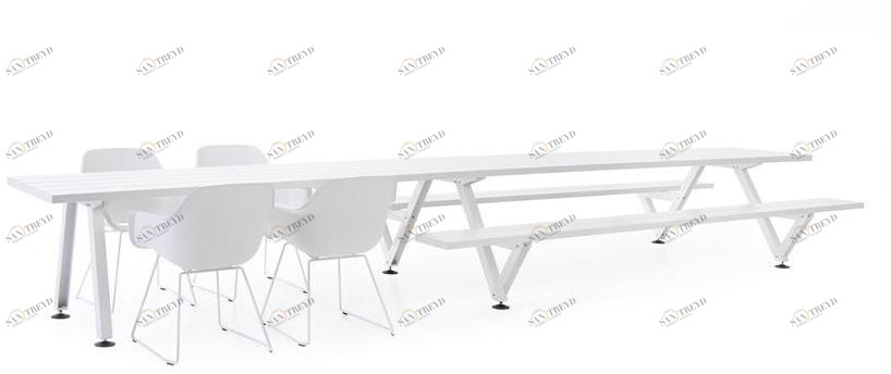 Extremis Стол для переговоров / стол для общественных мест из стекловолокна Marina sun-id-1472186