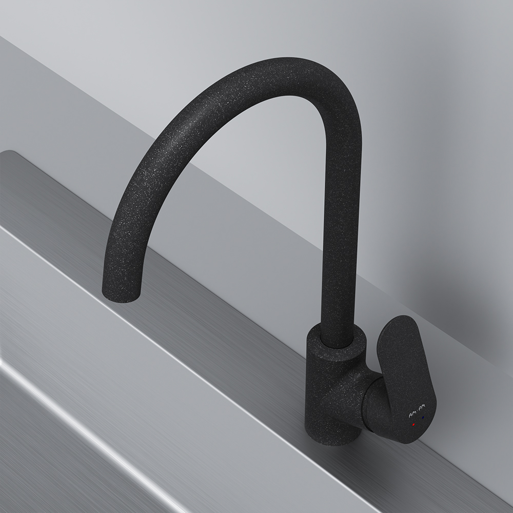 F8007122 смеситель для кухни элегантный черный шт AM.PM Like - Вид №3