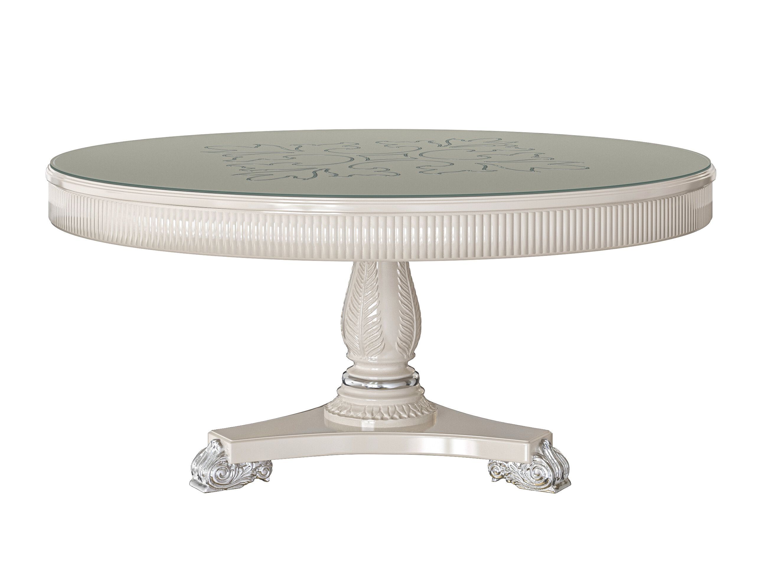 Обеденный стол из бука Modenese Luxury Interiors 21127 ARCH-00053222