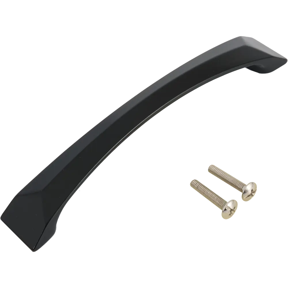 Мебельная ручка-скоба Edson 1341 матовый черный 128 мм STLM-2093172 - Вид №3