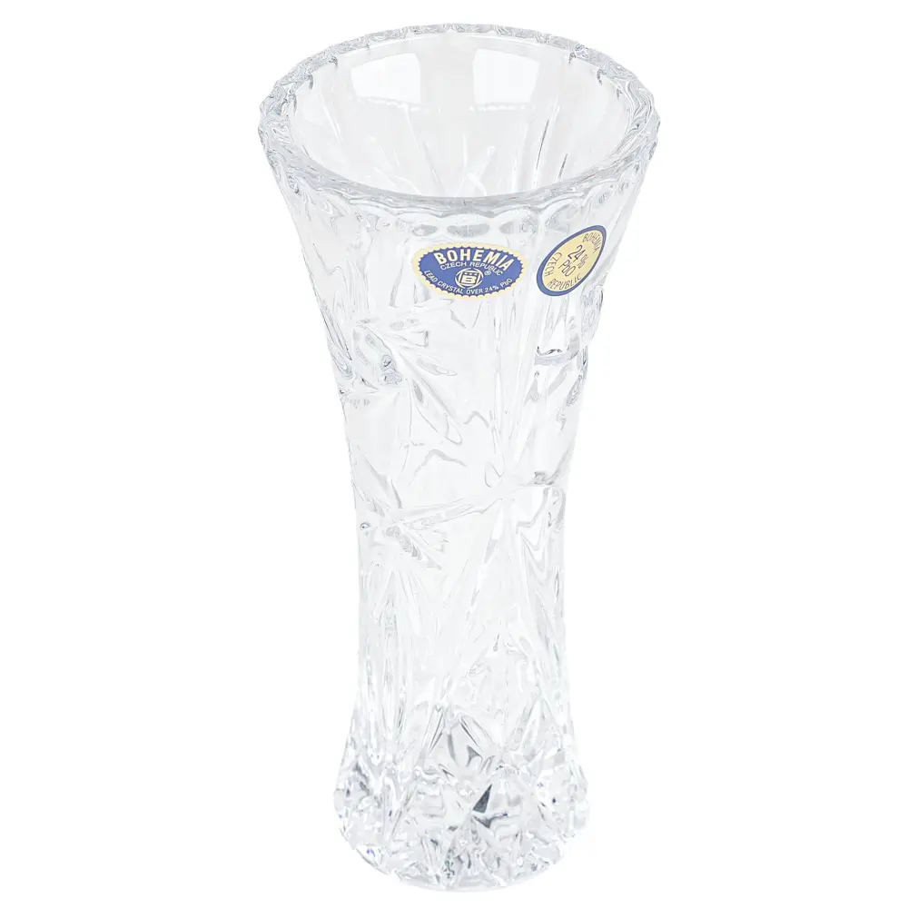 Ваза Bohemia Crystal Pinwheel стекло цвет прозрачный 15 см STLM-2079986 - Вид №1