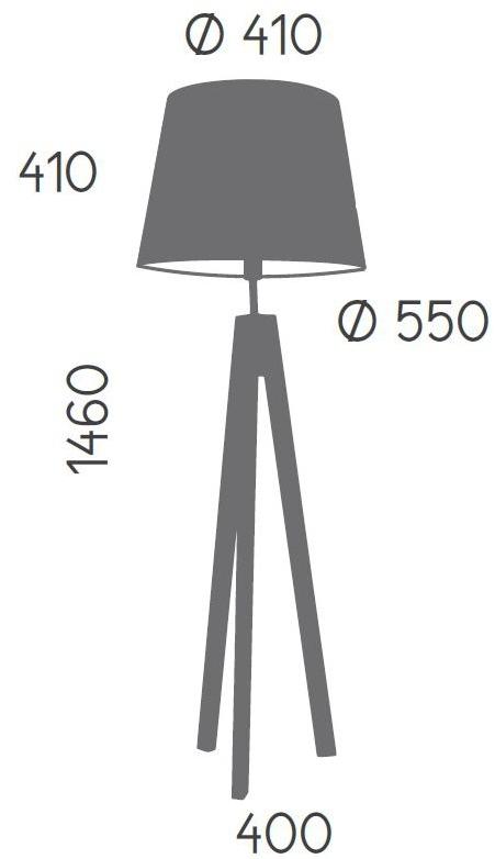 Aromas del Campo Торшер из бука  P1020  - Вид №2