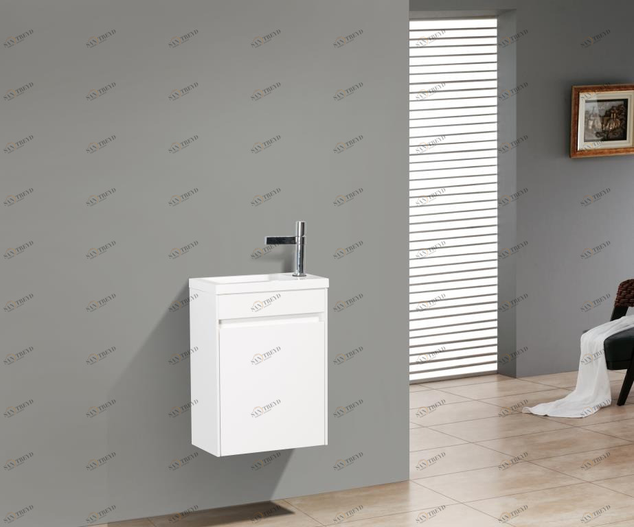 Мебель для ванной BelBagno PIETRA MINI-400-BL левосторонняя 