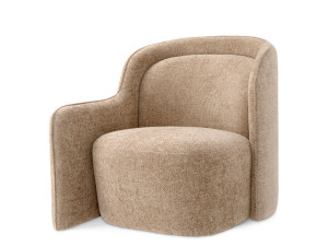 Тканевое кресло с подлокотниками