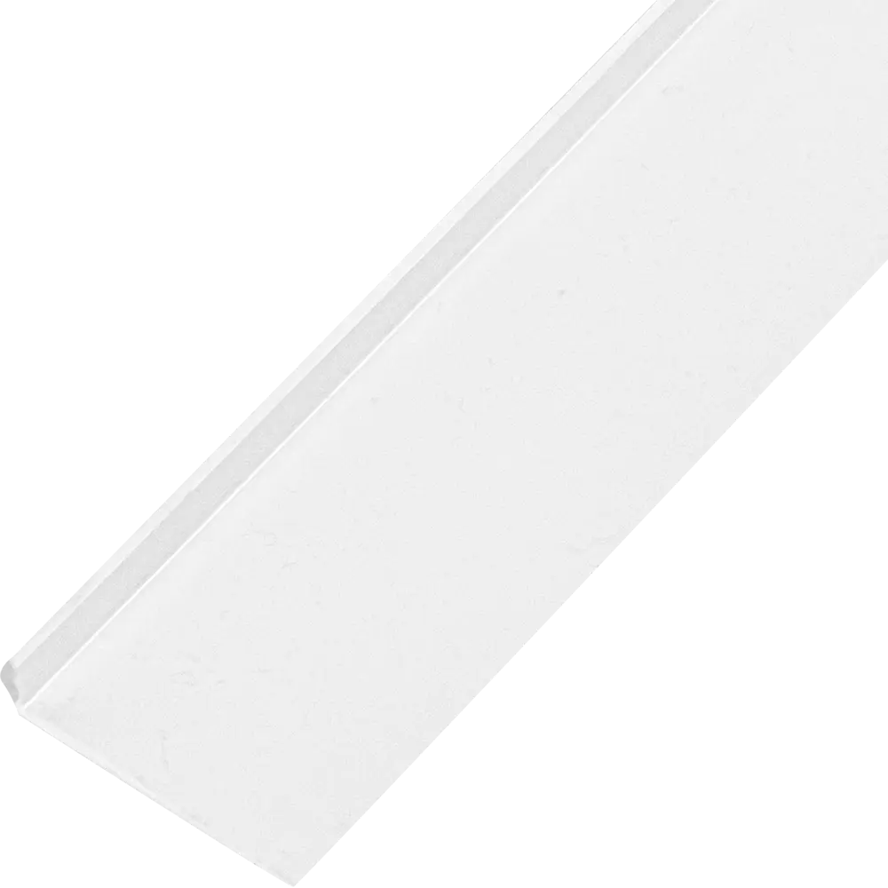 Уголок ПВХ 40x10x2x1000 мм цвет белый GAH ALBERTS STLM-2172002