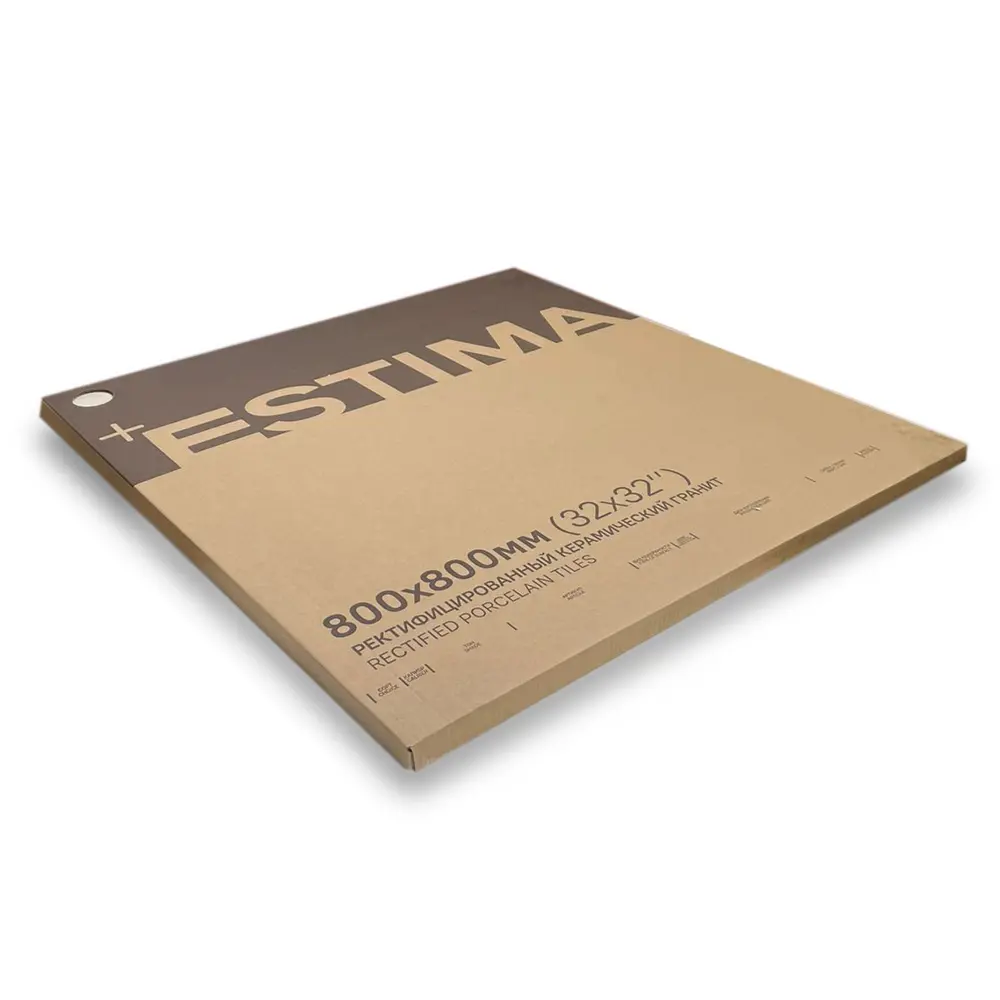 Керамогранит Estima NV00 бежевый 80×80 см с текстурой натурального камня 84241002 Native STLM-0047481 - Вид №8