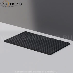 Agape TAPIRO Коврик из дерева 80 см под темный дуб AKAR0524RW