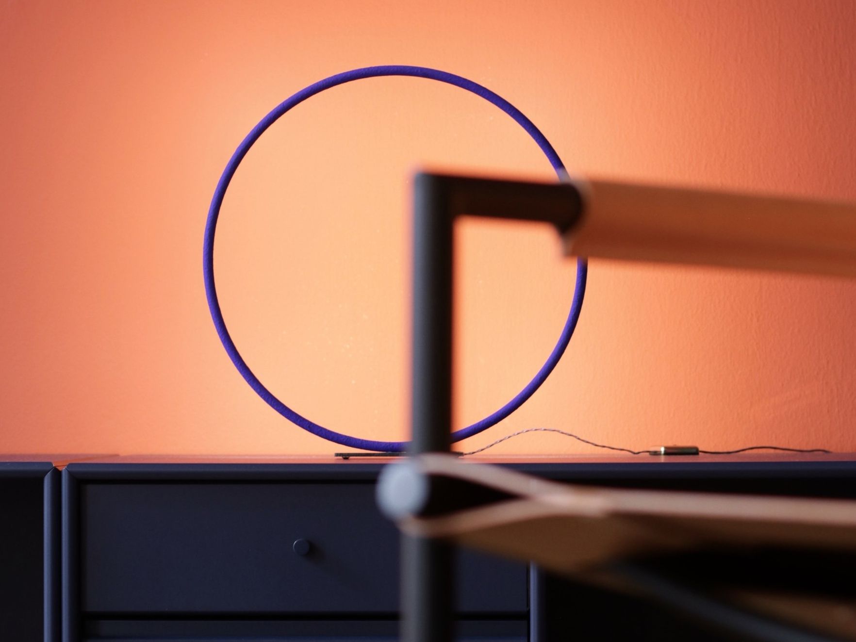 Медная светодиодная настольная лампа Catellani & Smith Sorry Giotto ARCH-00124149 - Вид №3