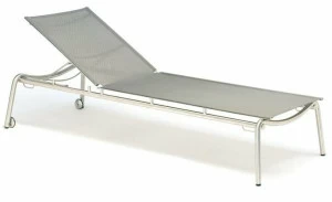 FISCHER MÖBEL Садовый лежак из ткани Taku