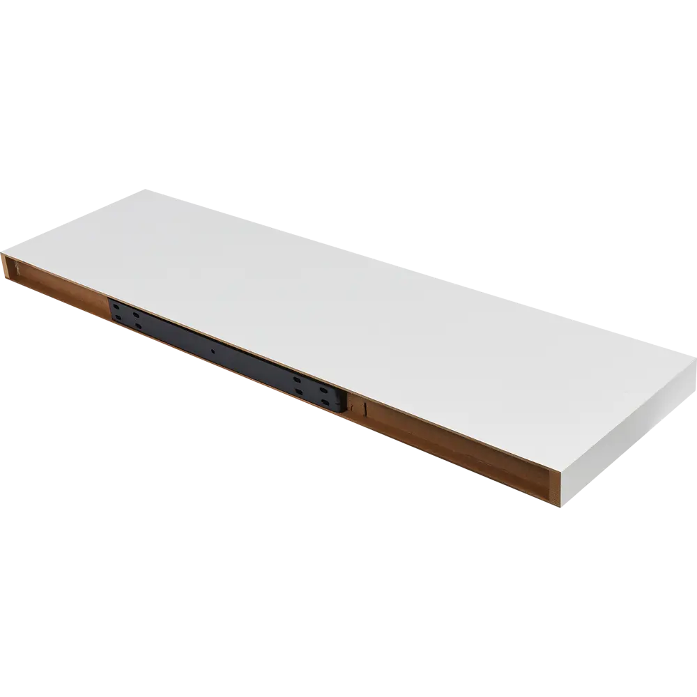Полка настенная Spaceo White 80x23.5 см МДФ цвет белый STLM-2164451 - Вид №6