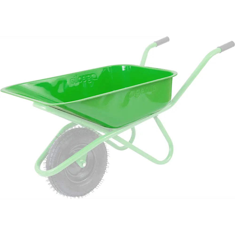 Кузов для тачки GEOLIA 110 л из оцинкованной стали, зеленый 85112871 STLM-0058946 - Вид №1