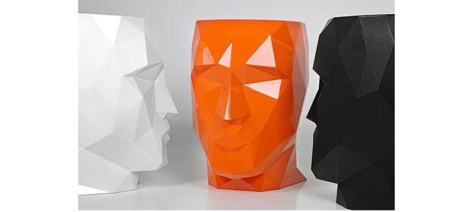 070317 Кашпо глянцевый лак 42см Vondom Adan