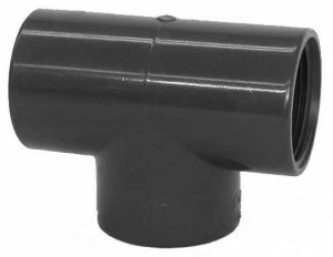 SANIT 680511 90 ° PVC-U, резьбовое гнездо тройник