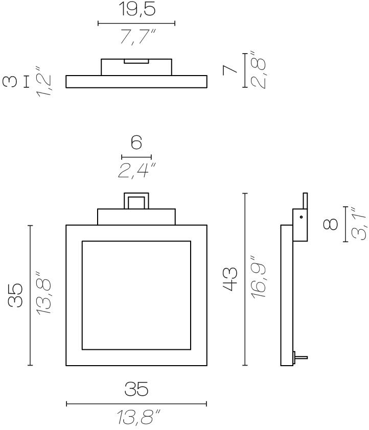 Contardi Аппликация светодиода из лука Uffizi sun-id-1477256 - Вид №14