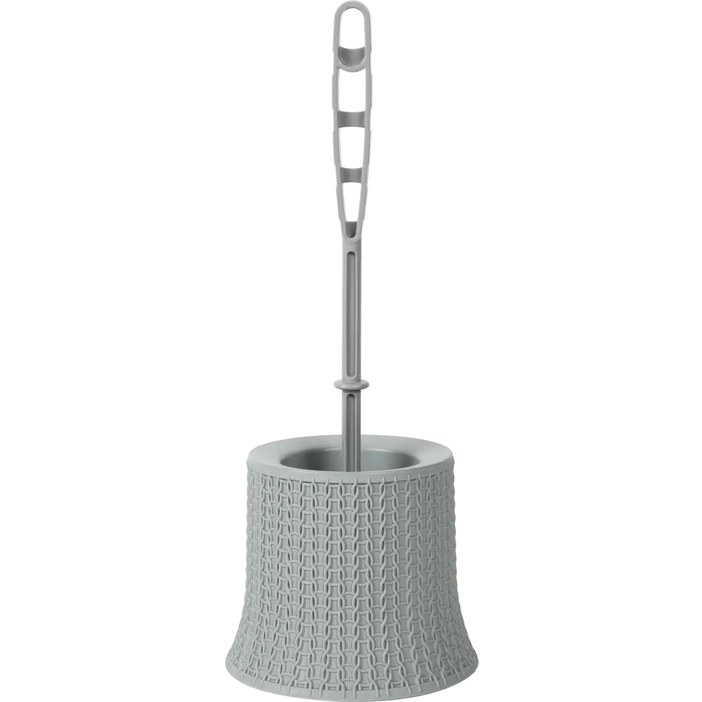 Ёрш для унитаза «Вязание» цвет серый Santreyd STLM-2054421