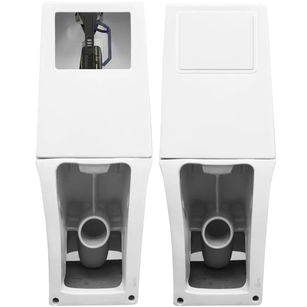 Унитаз напольный Infinity Mono SL DM универсальный выпуск двойной слив SANITA LUXE STLM-2033565 - Вид №5