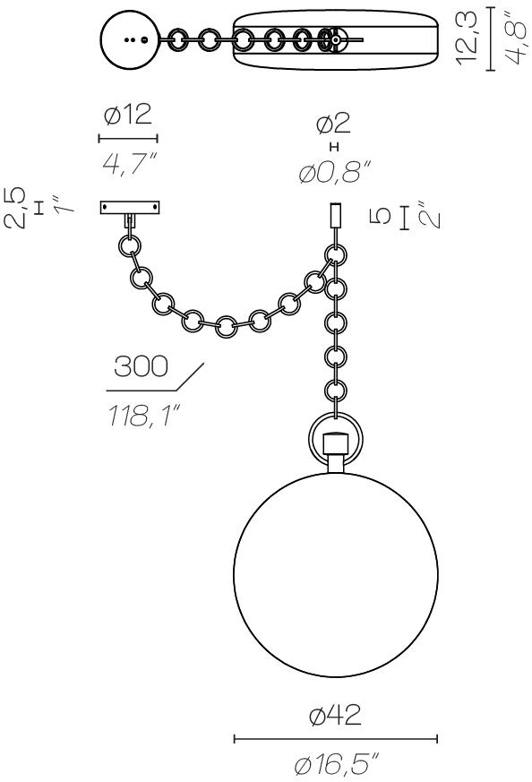 Contardi Светодиодная подвесная лампа sun-id-1433659 - Вид №7