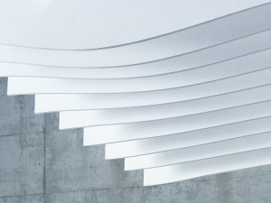 Акустическая подвесная панель из ПЭТ