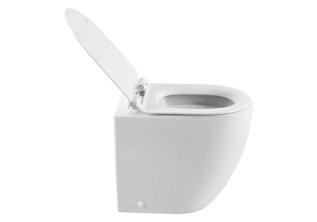 BL102NFST Приставной унитаз напольный Белый Aquanet CETUS Китай - Вид №8